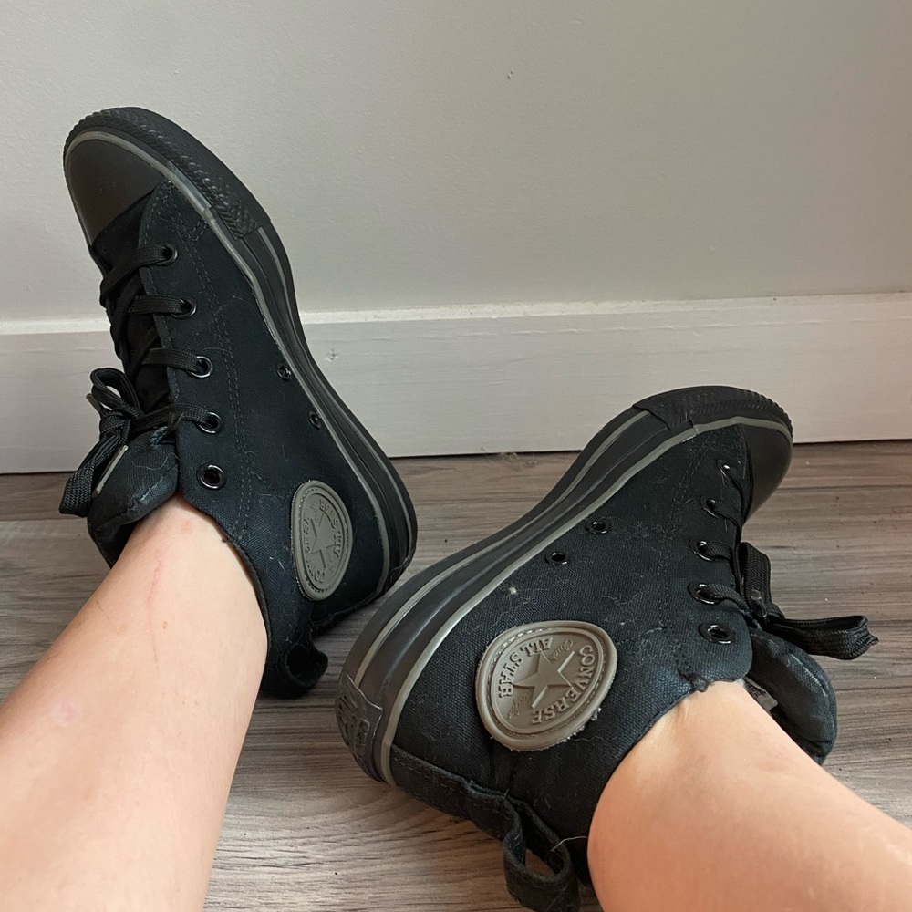 Black Converse High Tops